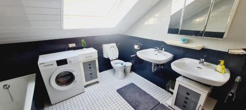 Koupelna v ubytování Ferienwohnung in Karlsbad