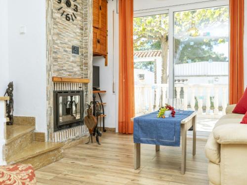 Χώρος καθιστικού στο Holiday Home Palmera III by Interhome