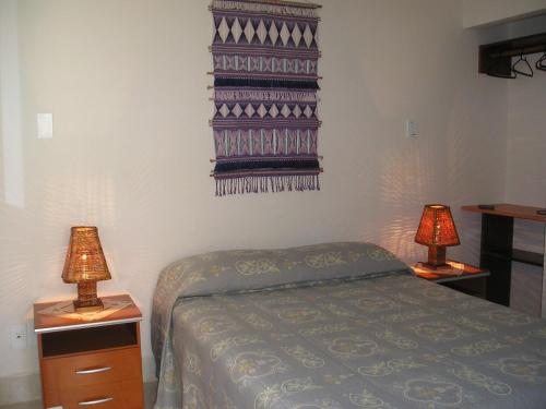 Cama o camas de una habitación en Dolphin B&B Pousada Gasthaus
