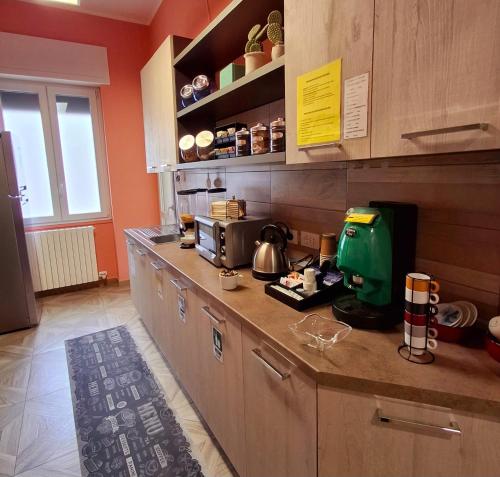 Kuchyň nebo kuchyňský kout v ubytování LECCE MON AMOUR B&B