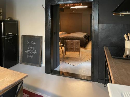 Ένα ή περισσότερα κρεβάτια σε δωμάτιο στο Zeller Kehr Apartment