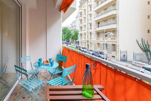 L38 Staywizus - Suite Fleur 7min Walk To Beach, Free Parking Balcony & AC