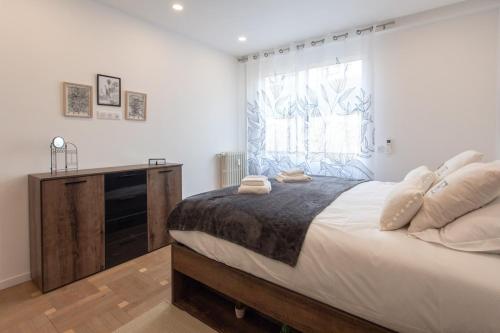 L38 Staywizus - Suite Fleur 7min Walk To Beach, Free Parking Balcony & AC