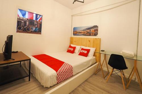 Katil atau katil-katil dalam bilik di Bossa House Hostel & Cafe