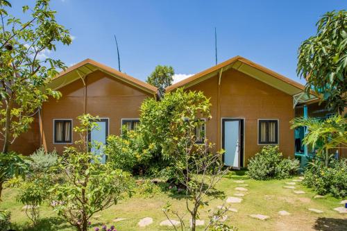 Zahrada ubytování Linh Dan Bungalow