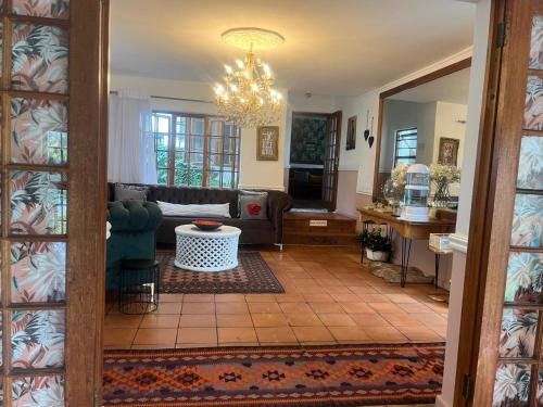 Zona de estar de Muco Guest House