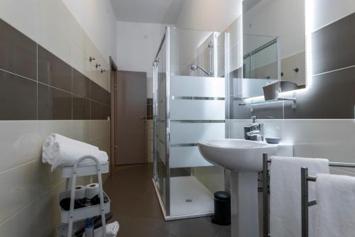 Koupelna v ubytování Casa Arnaldo