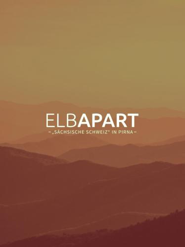 an image of a mountain range with the words epapart at ElbCampingFass "Sächsische Schweiz" in Pirna in Pirna