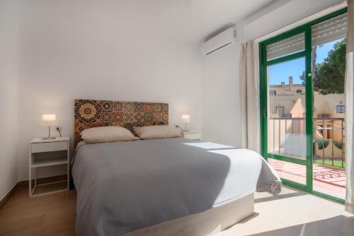 Postel nebo postele na pokoji v ubytování Casa Marisa Sancti Petri