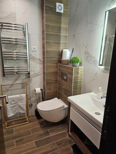 Ένα μπάνιο στο Apartman SiM Titova vila Zlatibor