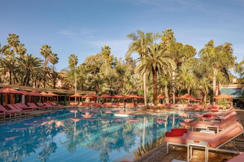 Bazén v ubytování Es Saadi Marrakech Resort - Hotel nebo v jeho okolí