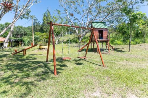 Kawasan permainan kanak-kanak di Sítio Lumiar Chã Grande Paraíso Ecológico