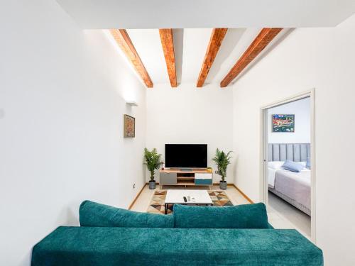 Μια τηλεόραση ή/και κέντρο ψυχαγωγίας στο Apartments Lovro & Lena