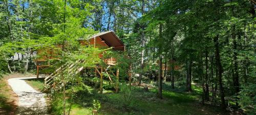 Tente safari Lodge Castelwood