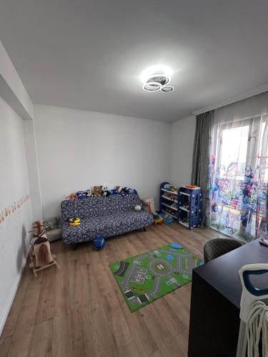 Ένα ή περισσότερα κρεβάτια σε δωμάτιο στο Apartament Icas