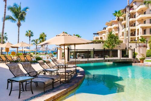 Bazén v ubytování Villa la Estancia Beach Resort & Spa nebo v jeho okolí