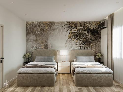 Postel nebo postele na pokoji v ubytování dreamland