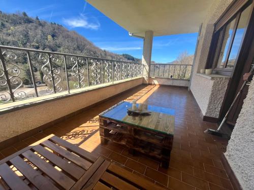 Balkoni atau teres di Casa Azparren