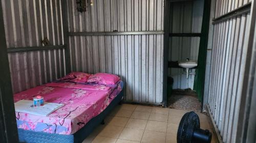 Katil atau katil-katil dalam bilik di Hostal Loma Linda