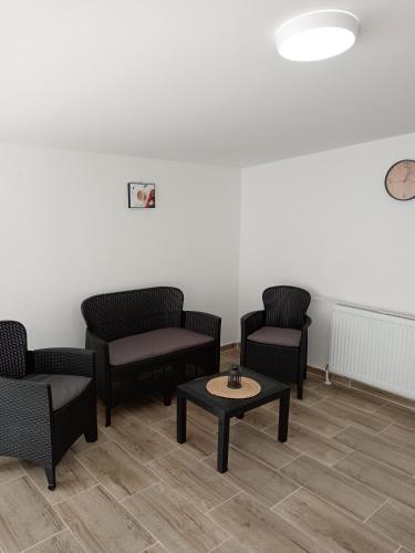 Istumisnurk majutusasutuses Apartmani Hilston