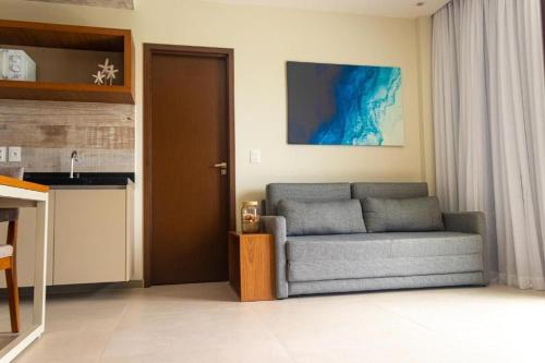 Χώρος καθιστικού στο Apartamento Aqualand Park Resort