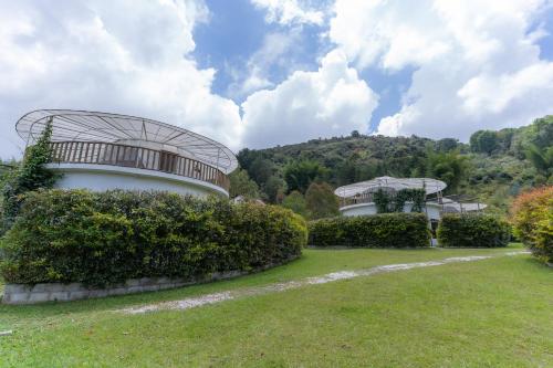 Jardín al aire libre en Cinco Elementos
