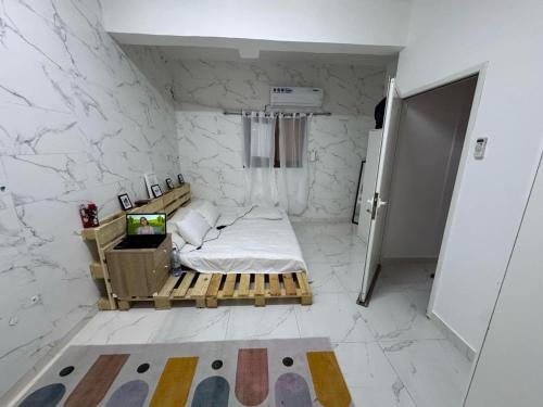 Posteľ alebo postele v izbe v ubytovaní Homevibe