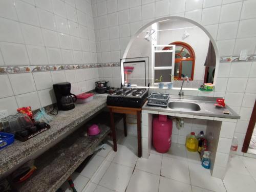Dapur atau dapur kecil di casa huanuco