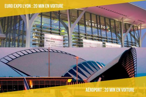 Fotografie z fotogalerie ubytování T2 Sweet Horizon - Groupama, LDLC, Euroexpo, Grand Large v destinaci Meyzieu