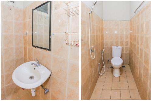 Ein Badezimmer in der Unterkunft Hotel O Budi Residence 1