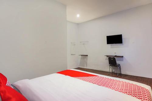Μια τηλεόραση ή/και κέντρο ψυχαγωγίας στο Hotel O Citra Anggrek