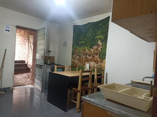 Posezení v ubytování Casa Uziel
