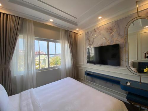 Μια τηλεόραση ή/και κέντρο ψυχαγωγίας στο Villa Nova World Phan Thiết