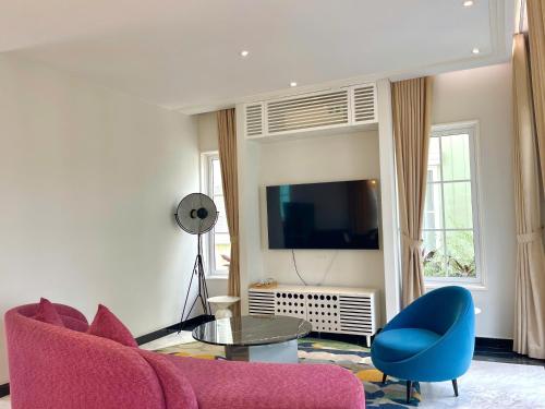 Μια τηλεόραση ή/και κέντρο ψυχαγωγίας στο Villa Nova World Phan Thiết