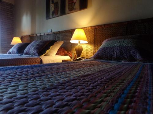 Krevet ili kreveti u jedinici u objektu Hotel Cumuruxatiba