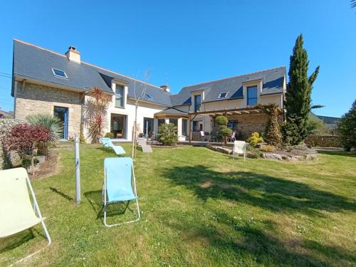 Maison contemporaine 8 pers proche Golfe du Morbihan - FR-1-639-143