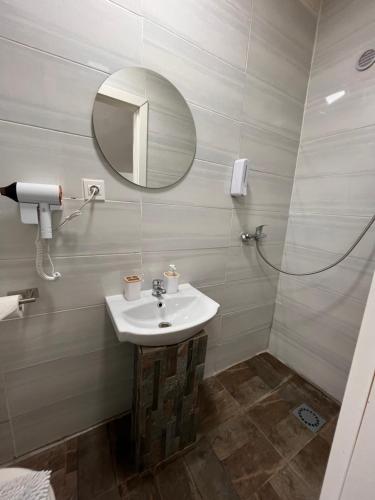Koupelna v ubytování Panda Rooms