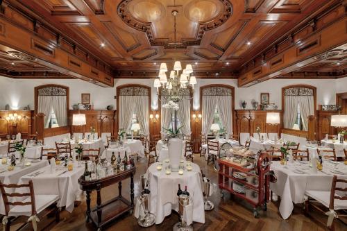 Restoran atau tempat lain untuk makan di Hotel Europäischer Hof Heidelberg, Bestes Hotel Deutschlands in historischer Architektur