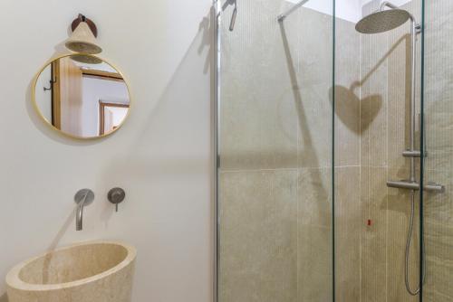 Koupelna v ubytování Casa Magnolia Loft