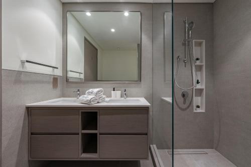 Ένα μπάνιο στο Burj Khalifa & Fountain Views