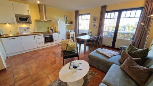 Dapur atau dapur kecil di Appartementanlage Urlaubsträume