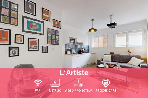 expat renting - L'Artiste - Netflix - Proche gare