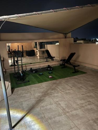 Gimnasio o instalaciones de fitness de Villa Tazinsky