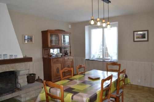 Χώρος καθιστικού στο Maison des Marais