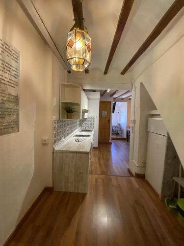 Køkken eller tekøkken på FRAY POSIDONIO HappyVila