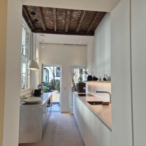 Dapur atau dapur kecil di Boutique B&B Everelmus