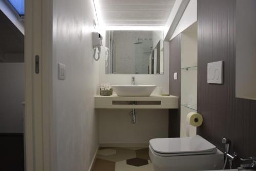 Koupelna v ubytování B&B Quarto Saraceno