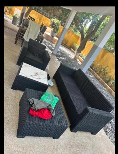 Zona d'estar a Villa mango