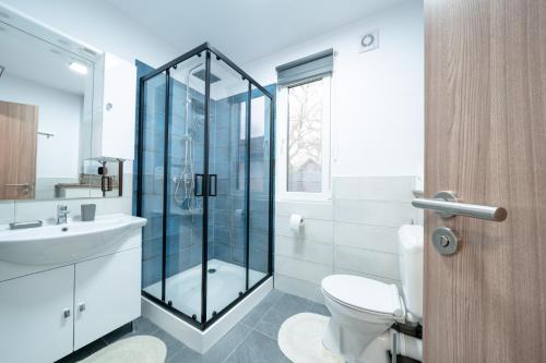 Ένα μπάνιο στο Tisza-lak Apartmanházak