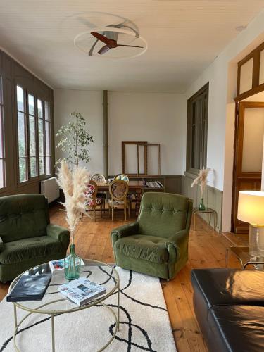 Χώρος καθιστικού στο Casa Miasto - Chambres d'hôtes & Spa